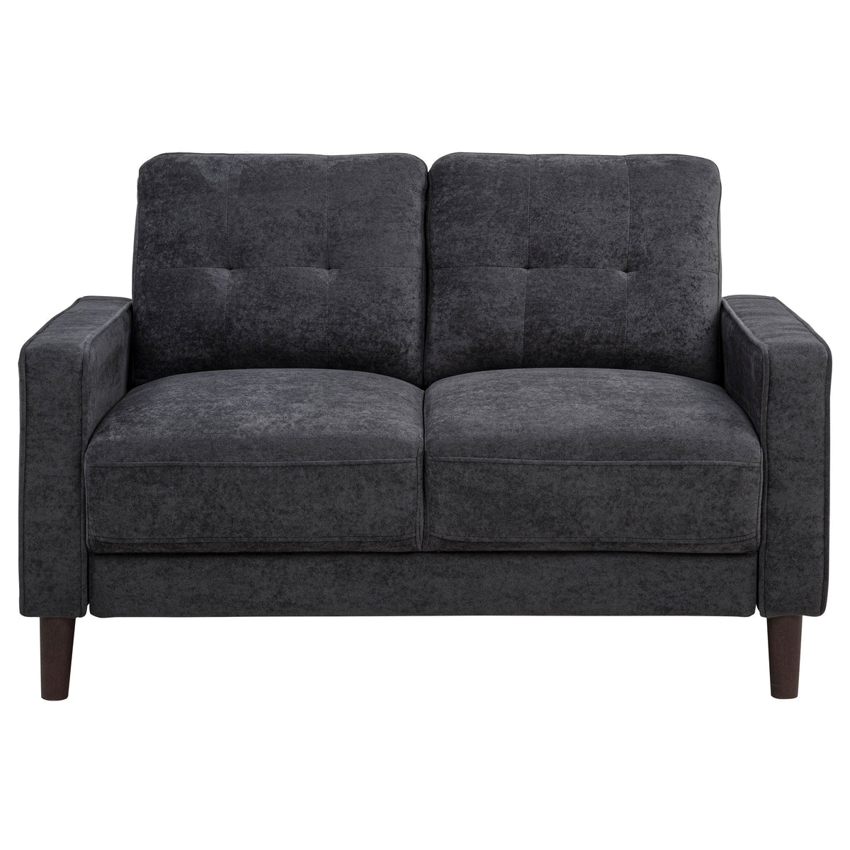 Bowen II Fabric Upholstered Track Arm Sofa Set