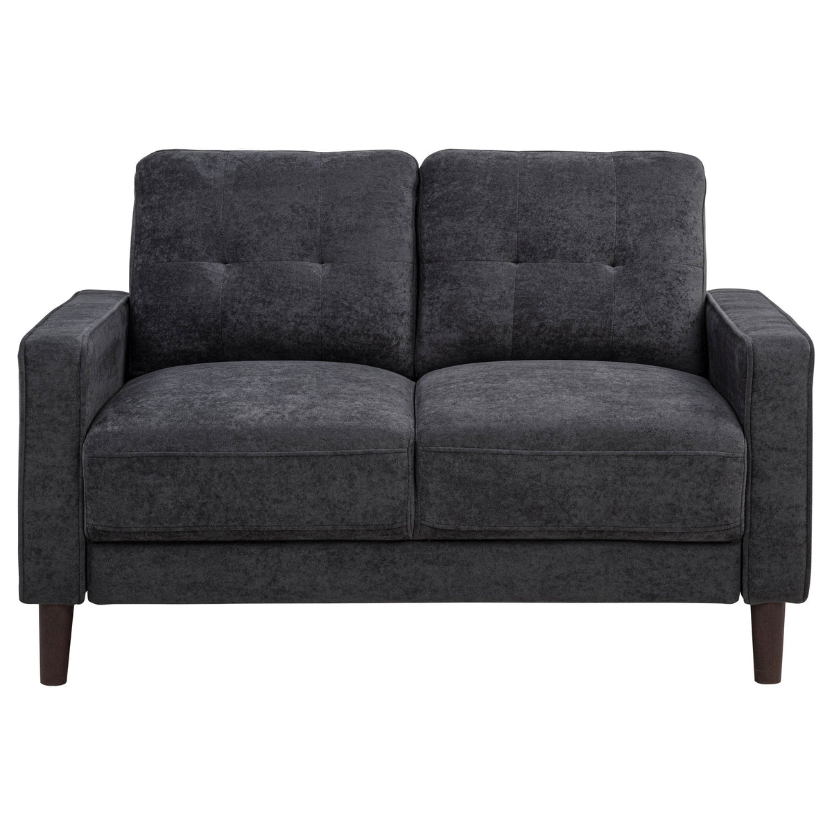 Bowen II Fabric Upholstered Track Arm Loveseat