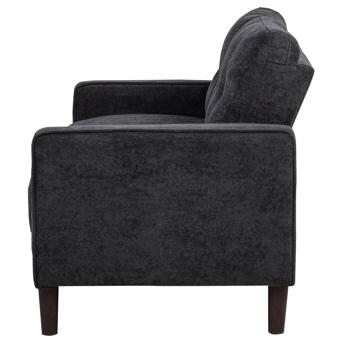 Bowen II Fabric Upholstered Track Arm Loveseat