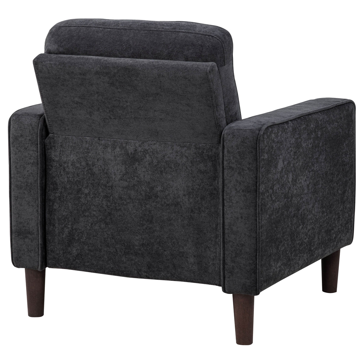 Bowen II Fabric Upholstered Track Arm Accent Chair