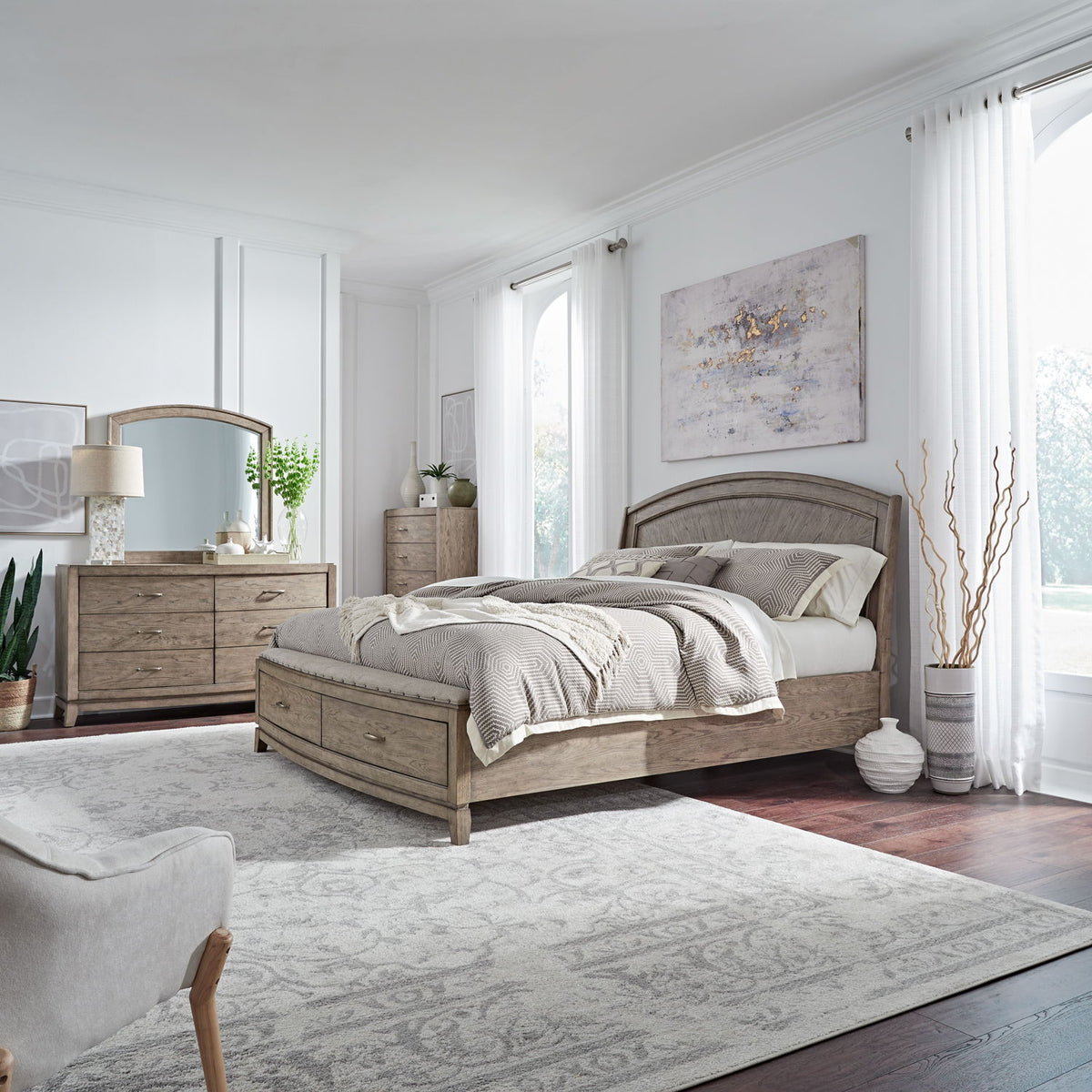 Avalon - Panel Bedroom Set