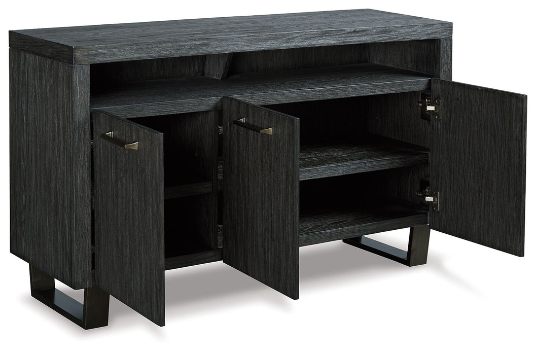 Bellvern - Dark Gray - Dining Room Server