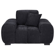 Octavia Upholstered Track Arm Accent Chair
