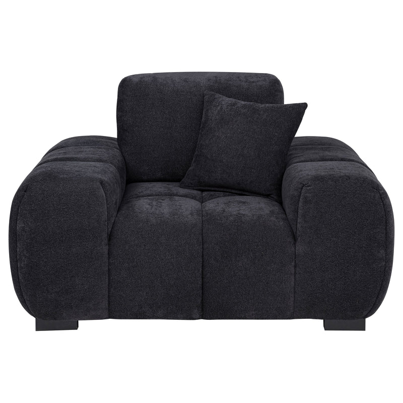 Octavia Upholstered Track Arm Accent Chair