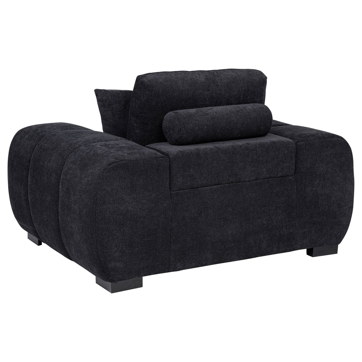 Octavia Upholstered Track Arm Accent Chair