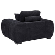Octavia Upholstered Track Arm Accent Chair