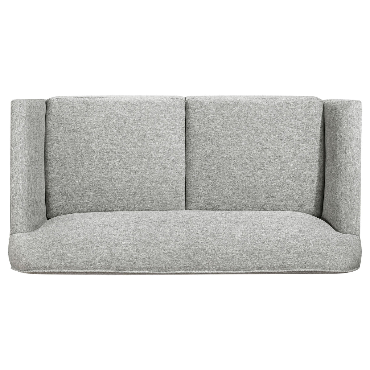 Vaughn Fabric Upholstered Flared Arm Sofa Set Grey