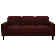 Ruth Upholstered Track Arm Sofa Set