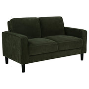 Ruth Upholstered Track Arm Sofa Set