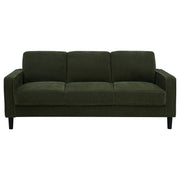Ruth Upholstered Track Arm Sofa Set