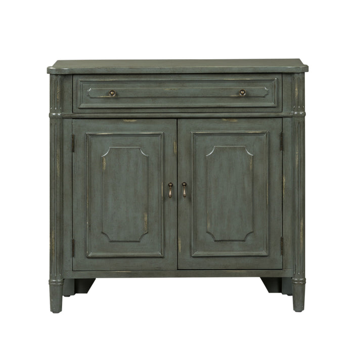 Madison Park - 1 Drawer 2 Door Accent Cabinet - Dark Gray