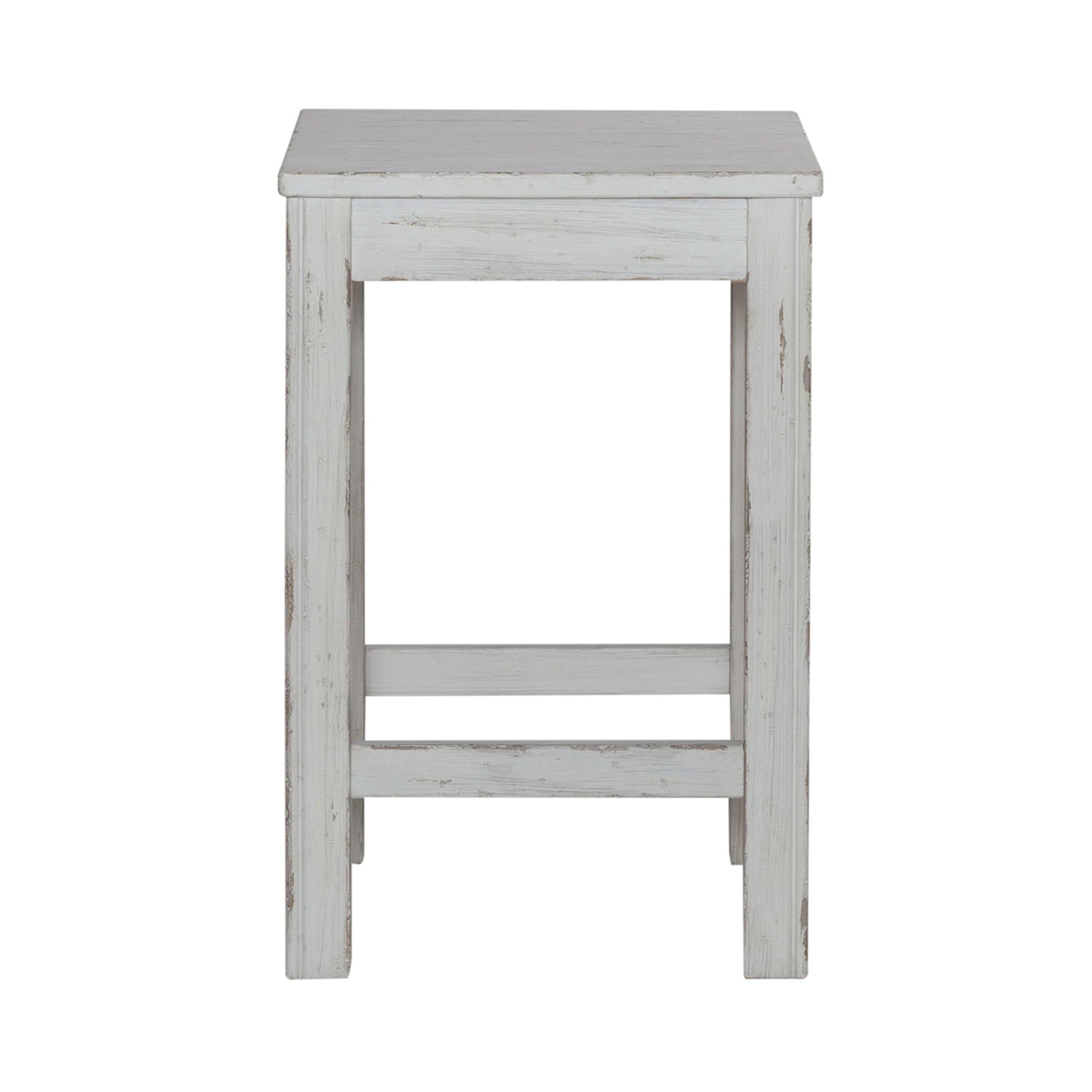 River Place - Console Stool - Riverstone White & Tobacco