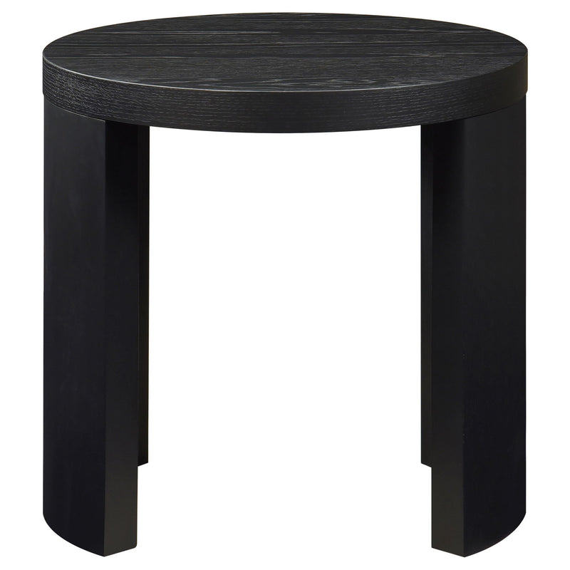 Sweeney 2-piece Coffee and End Occasional Table Set Black