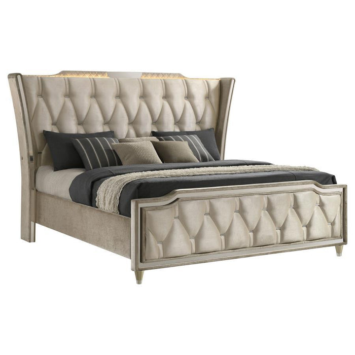 Lorient - LED Upholstered Bed