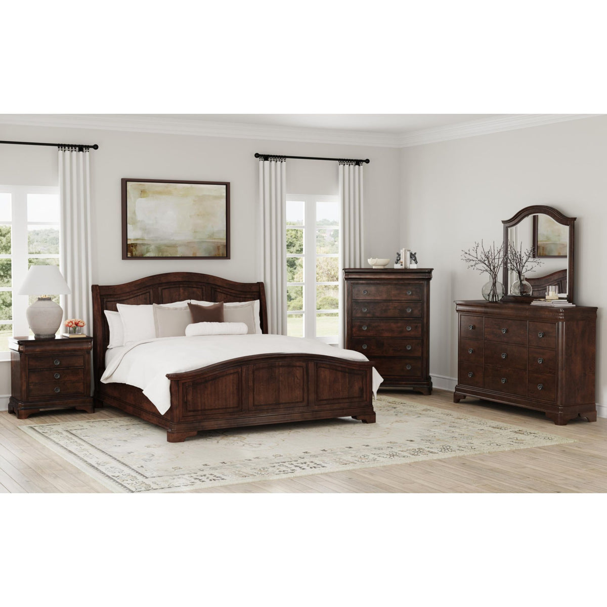 Cameron - Nightstand - Dark Brown