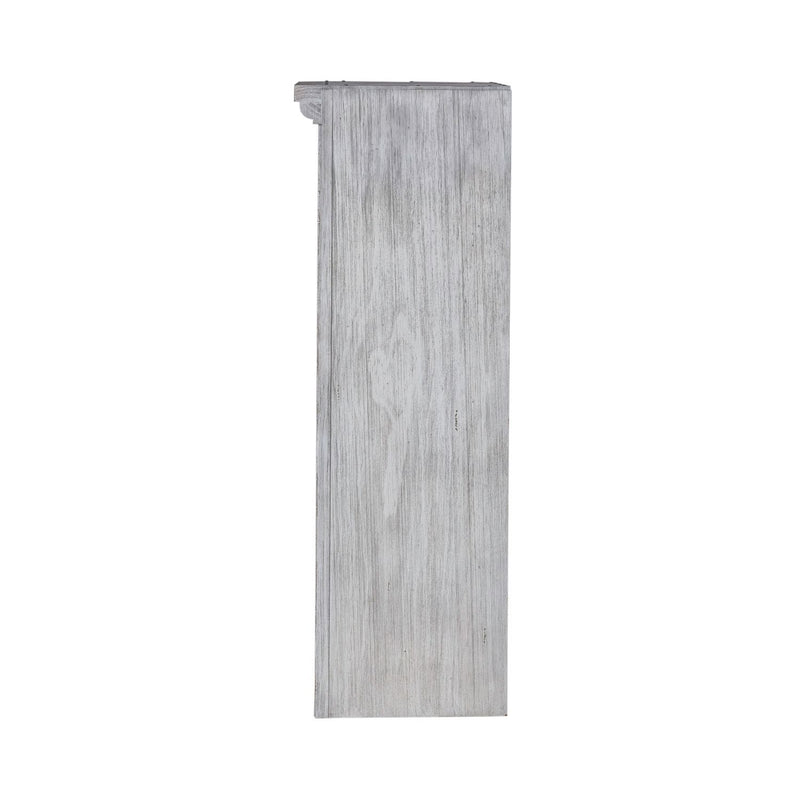 River Place - Left Pier Top - Riverstone White & Tobacco