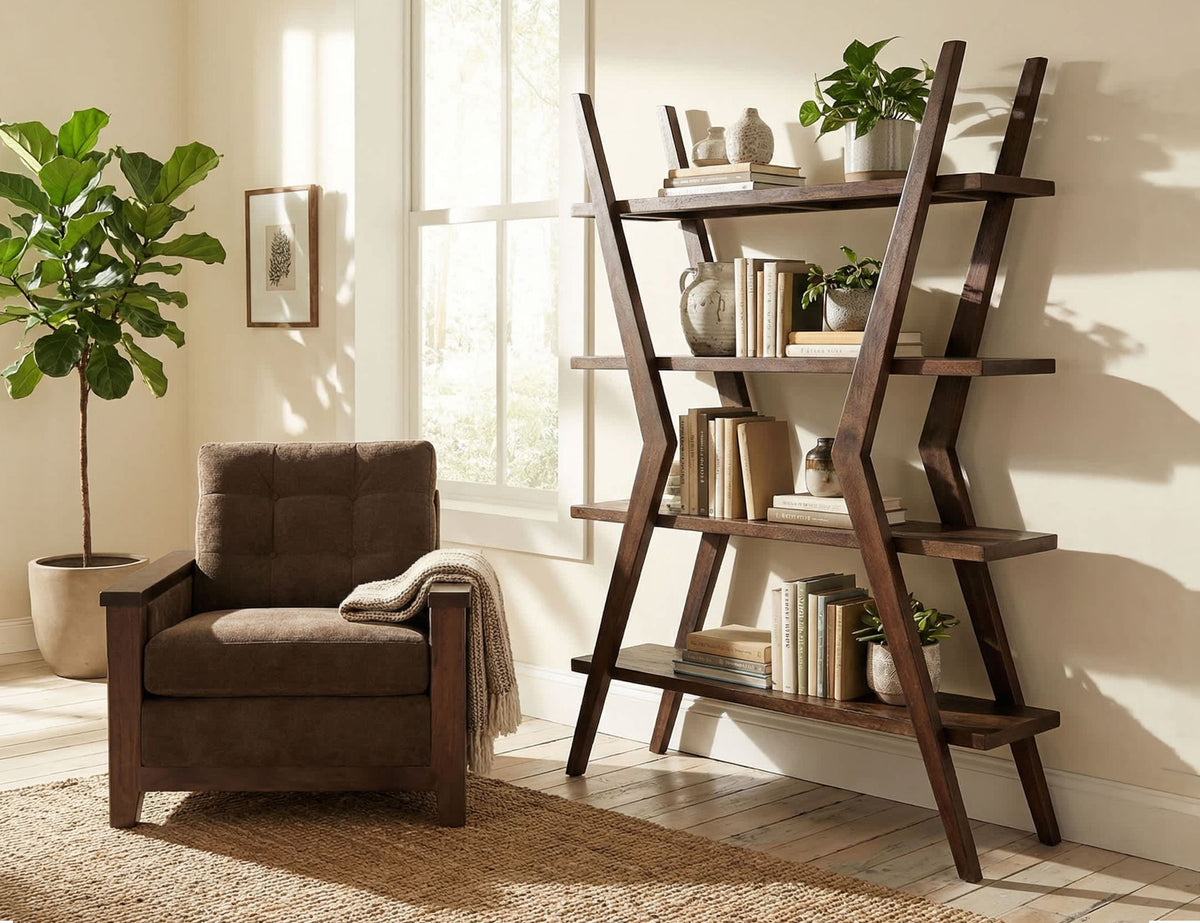 Moka - Etagere Bookcase