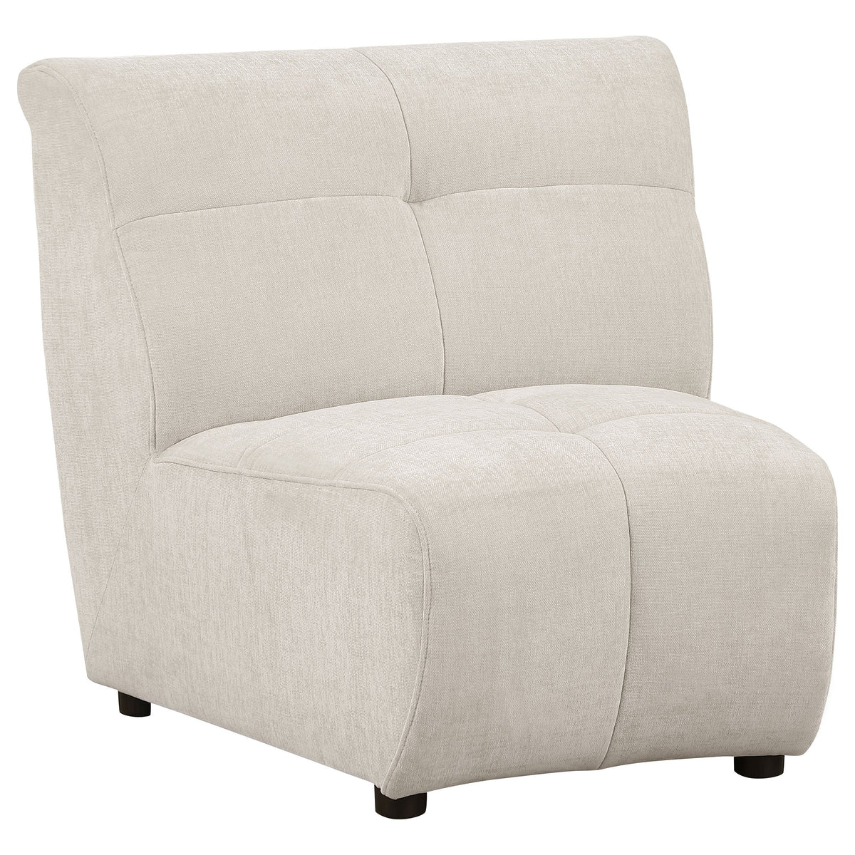 Charlotte Upholstered Modular Sectional Sofa Ivory
