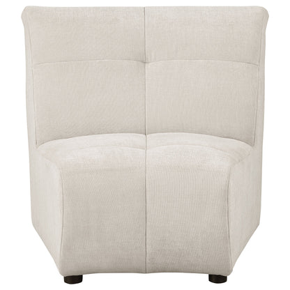 Charlotte Upholstered Modular Sectional Sofa Ivory