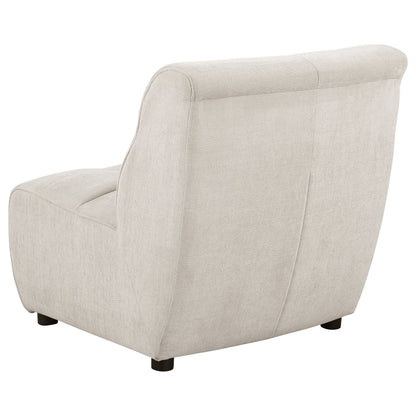 Charlotte Upholstered Modular Sectional Sofa Ivory