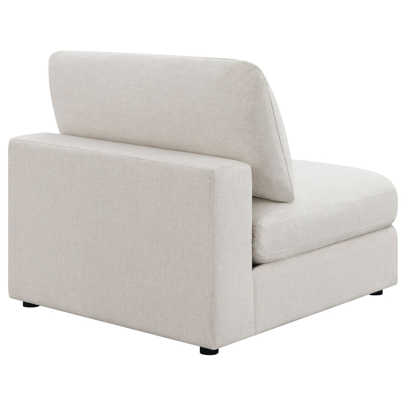 Serene Upholstered Armless Chair