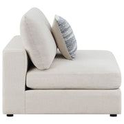 Serene Upholstered Armless Chair