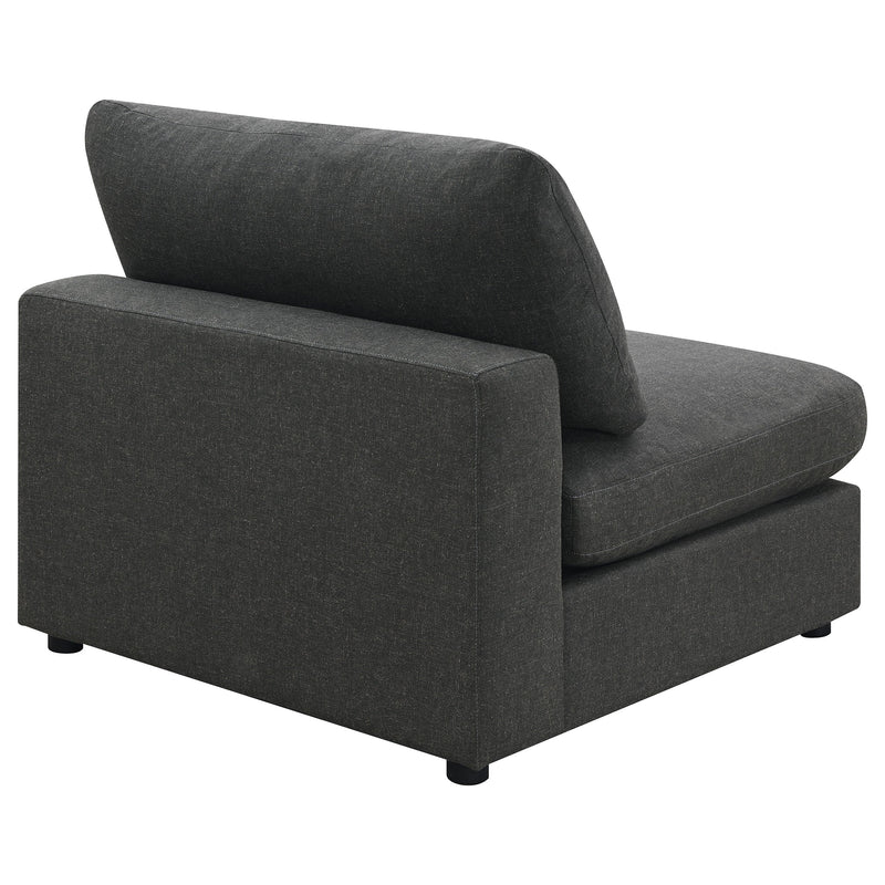 Serene Upholstered Armless Chair