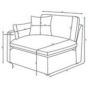 Hobson Upholstered Modular Sectional Sofa