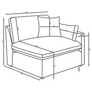 Hobson Upholstered Modular Sectional Sofa