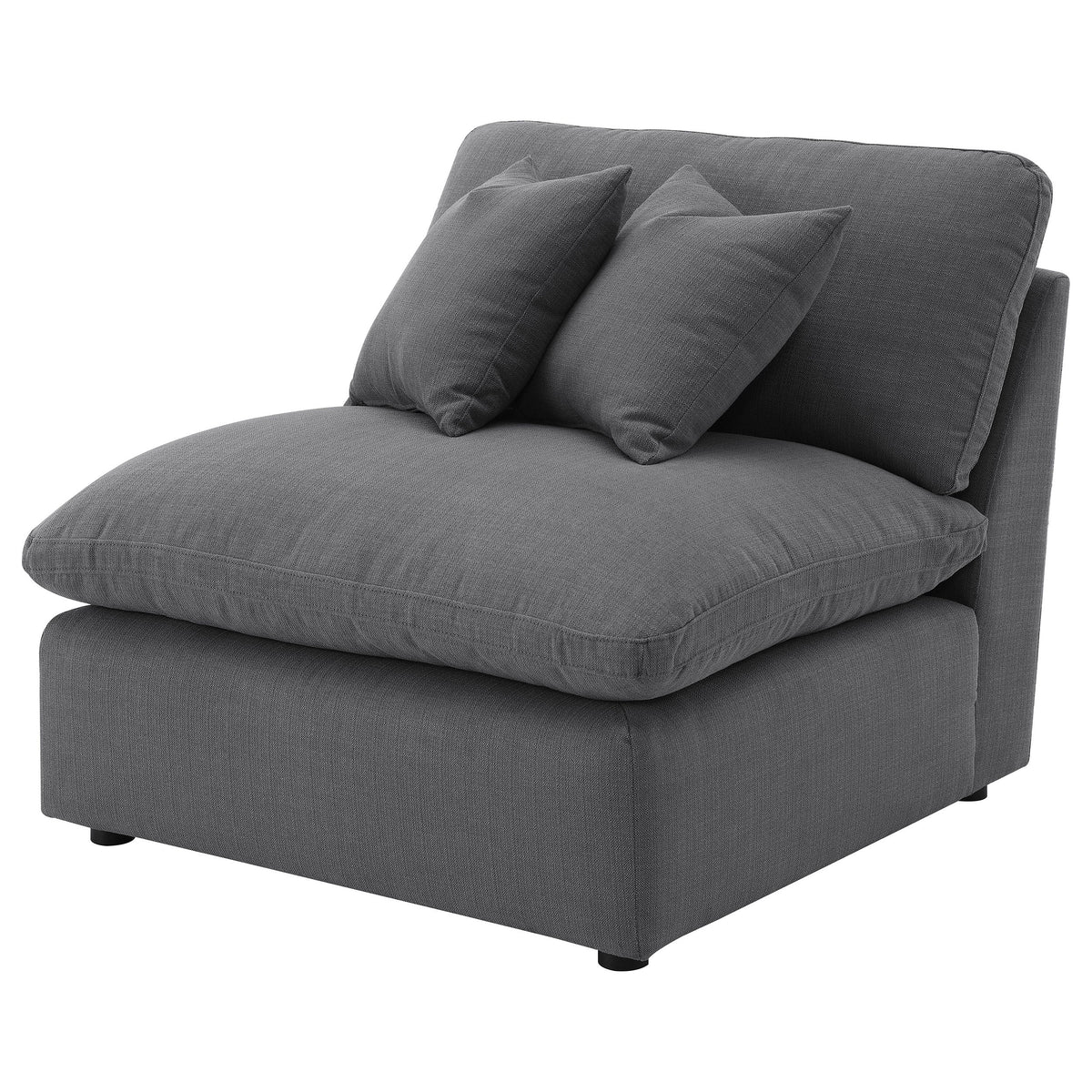 Hobson Upholstered Armless Chair