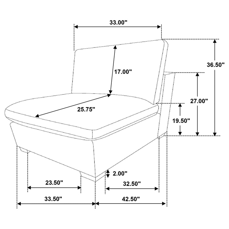 Lakeview Upholstered Modular Sectional Sofa
