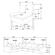 Lakeview Upholstered Modular Sectional Sofa