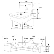 Lakeview Upholstered Modular Sectional Sofa
