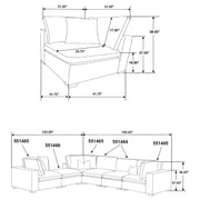 Lakeview Upholstered Modular Sectional Sofa