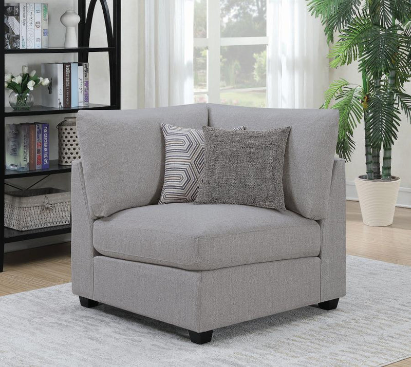 Cambria Upholstered Corner Grey Default Title