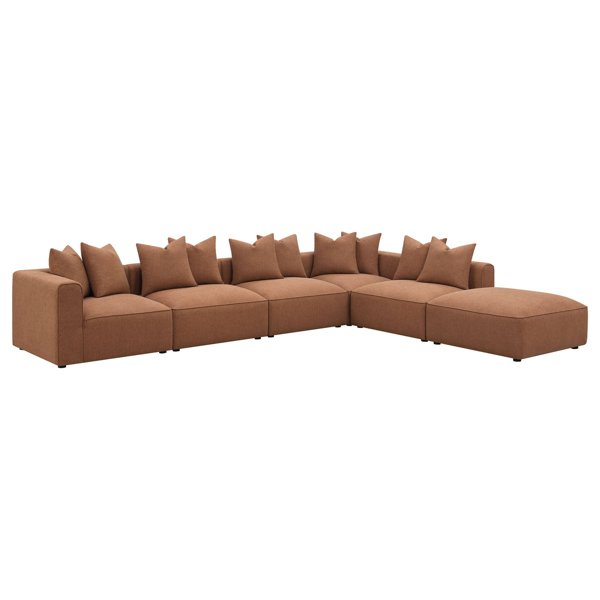 Jennifer Square Upholstered Ottoman