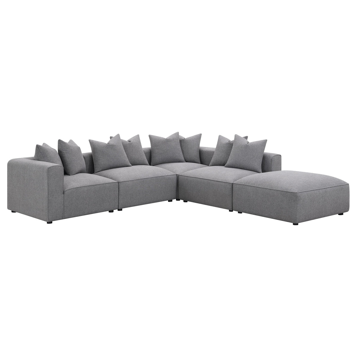 Jennifer Square Upholstered Ottoman