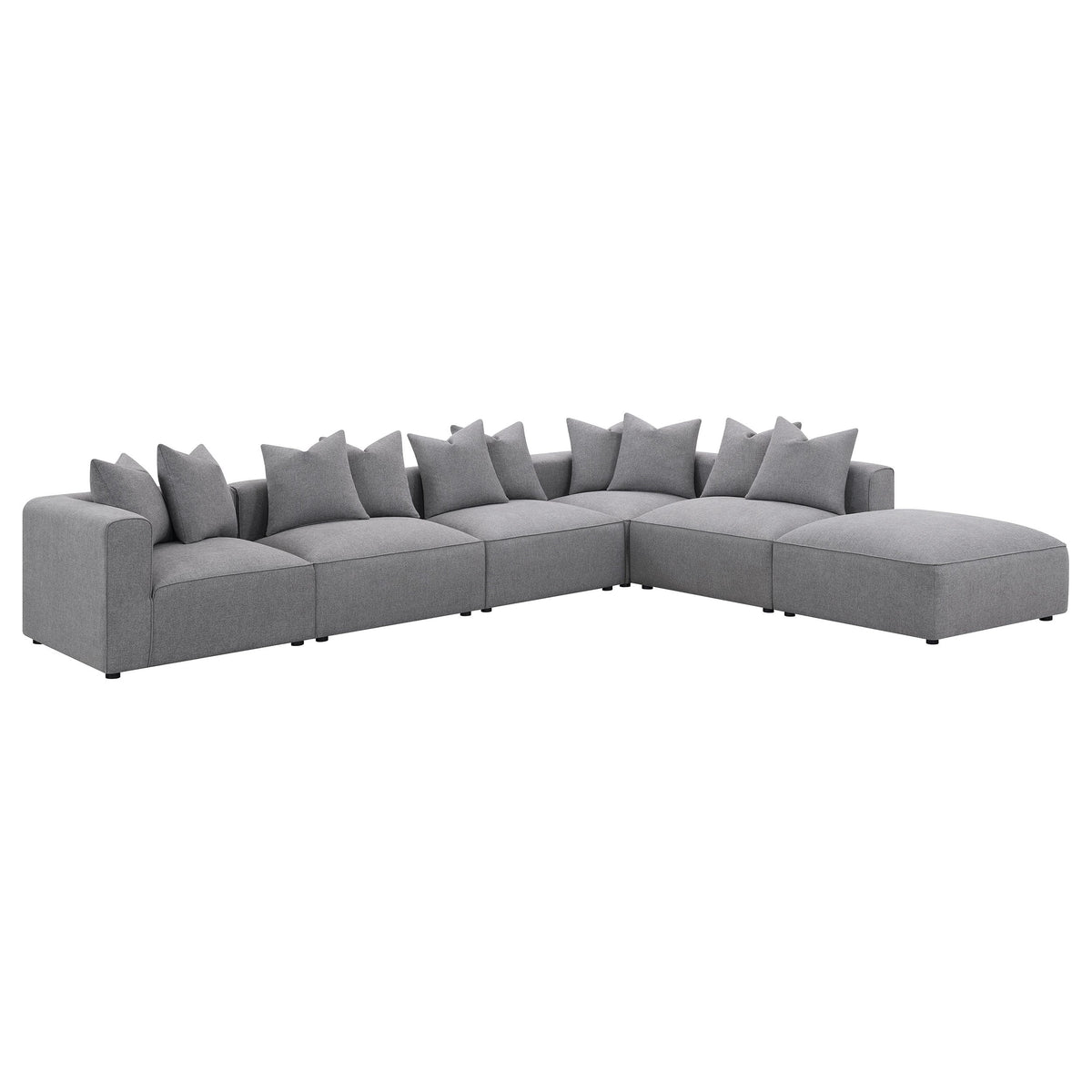 Jennifer Square Upholstered Ottoman