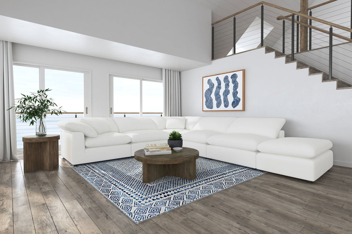 Raleigh Boucle Upholstered Modular Sectional