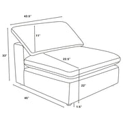 Raleigh Boucle Upholstered Modular Sectional