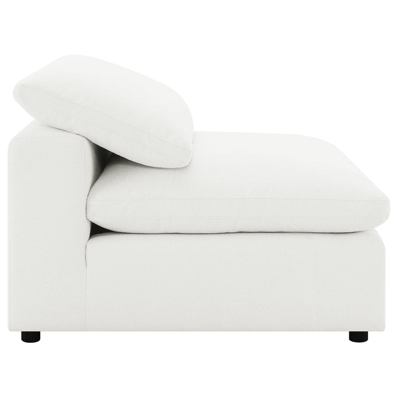 Raleigh Boucle Upholstered Armless Chair
