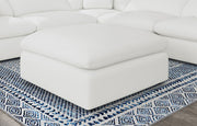 Raleigh Boucle Upholstered Ottoman