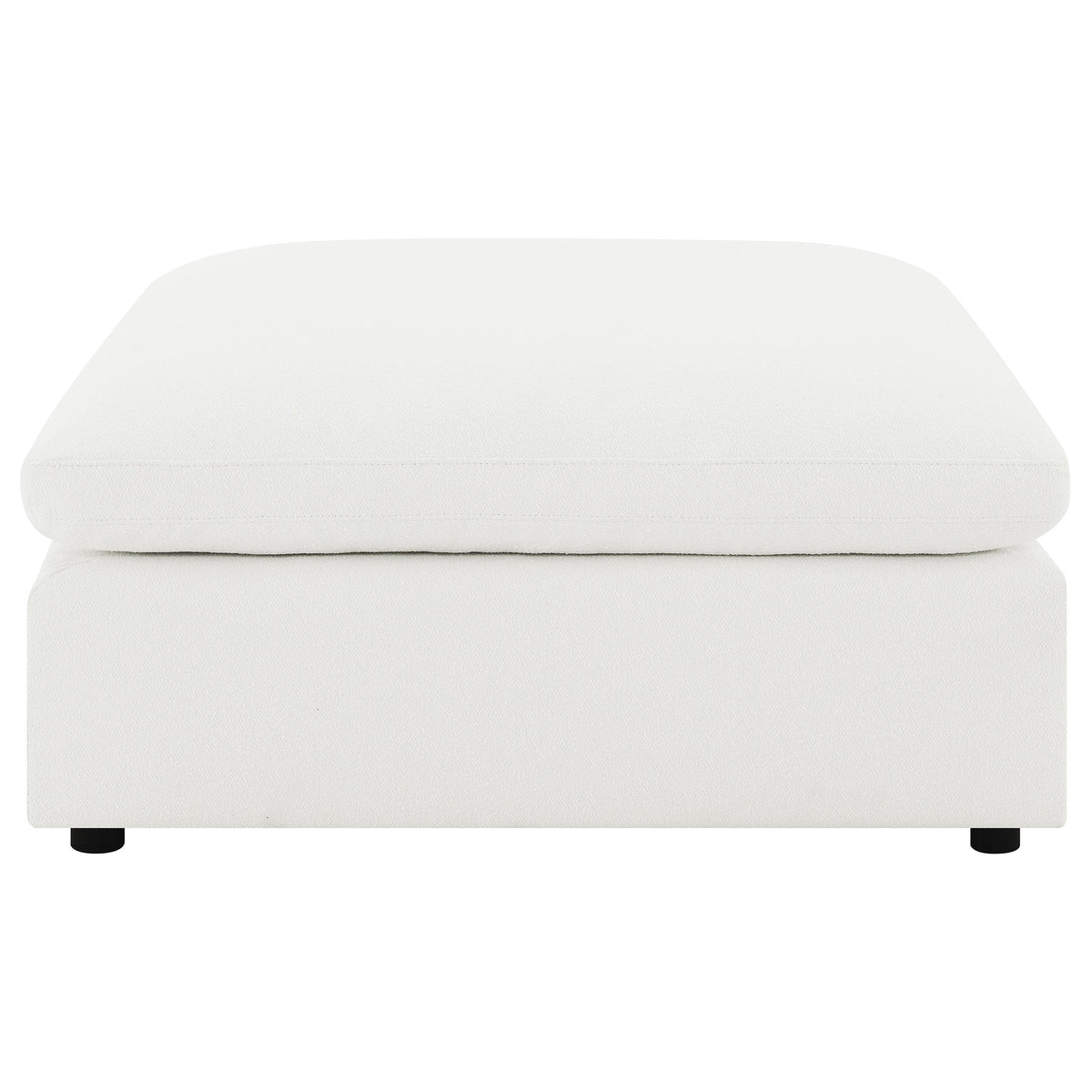 Raleigh Boucle Upholstered Ottoman