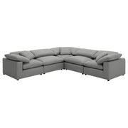 Raleigh Boucle Upholstered Armless Chair