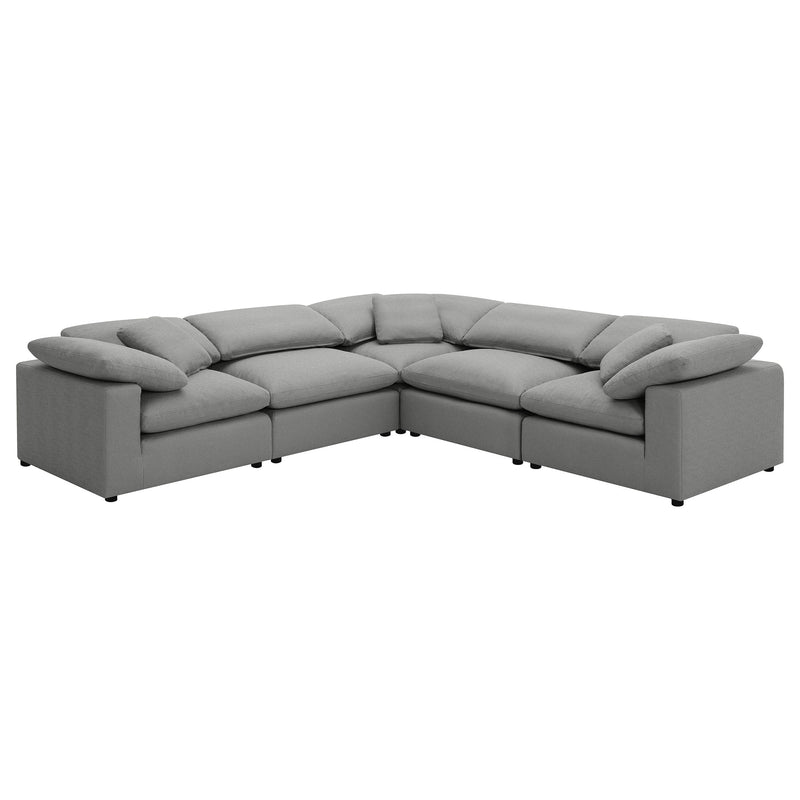 Raleigh Boucle Upholstered Armless Chair