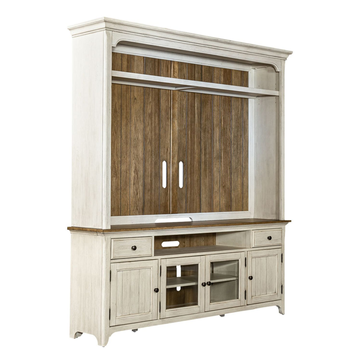Farmhouse Reimagined - Entertainment Center