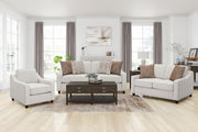 Christine Upholstered Sloped Arm Sofa Set Beige 3-piece