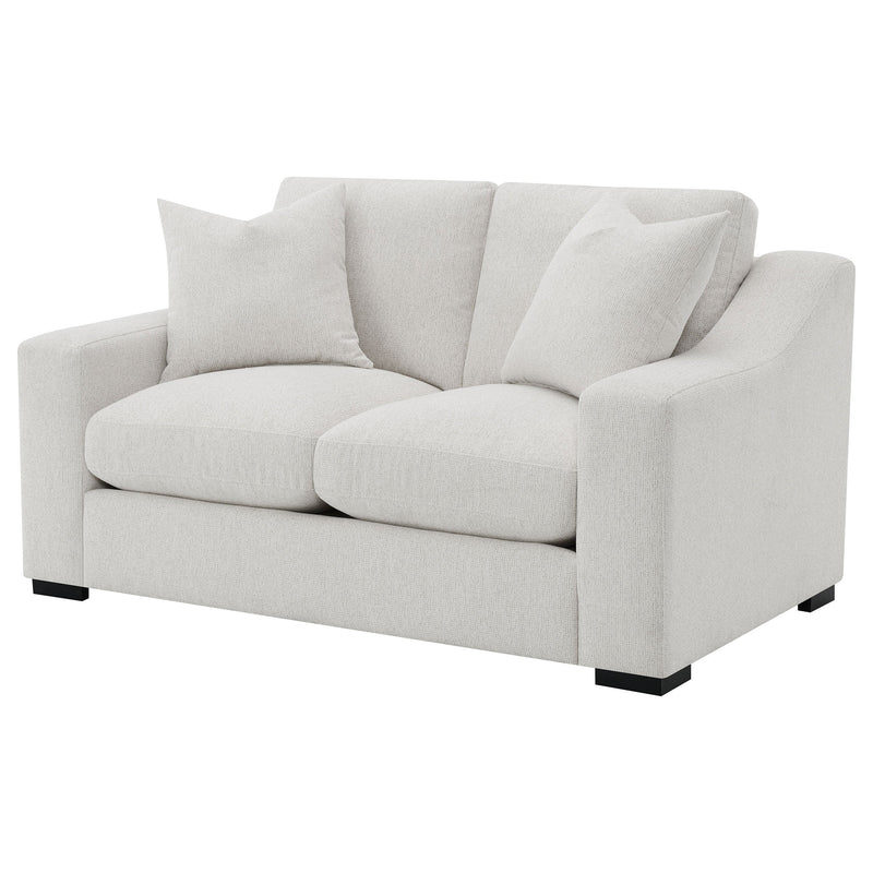 Ashlyn Upholstered Sloped Arm Loveseat