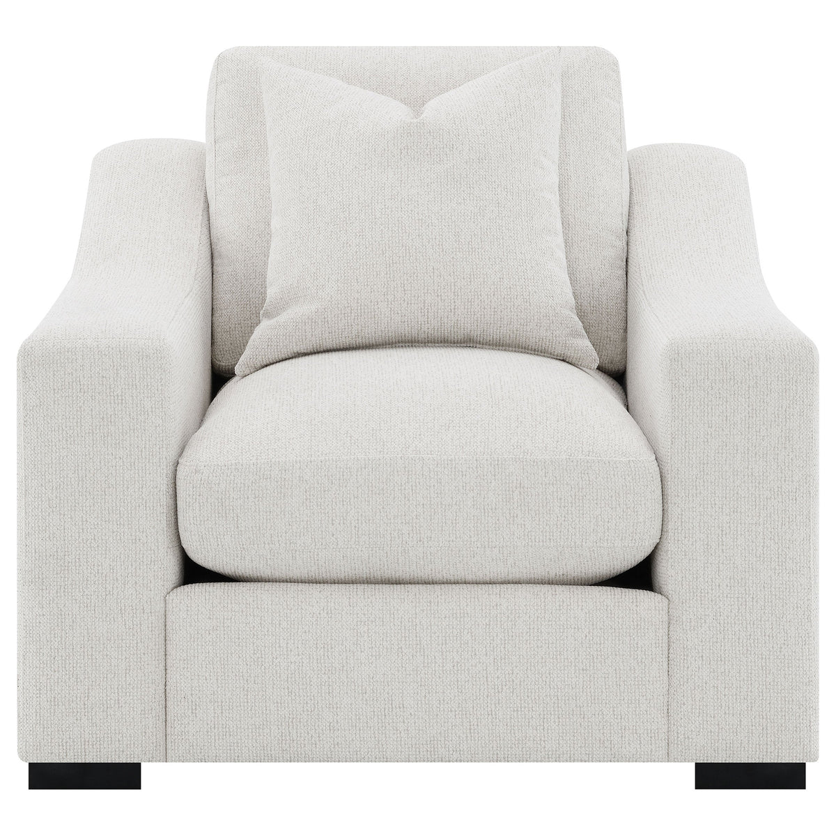 Ashlyn Upholstered Sloped Arm Accent Chair