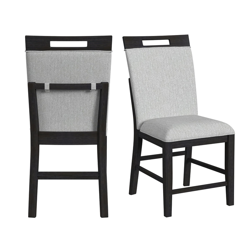 Transcend - Counter Side Chair (Set of 2) - Charcoal